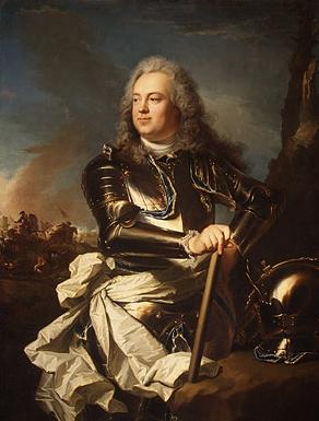 Hyacinthe Rigaud Marechal de France oil painting image